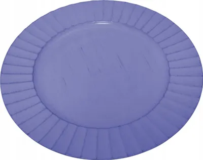 Image de Assiette ronde décorative lilas 33 cm