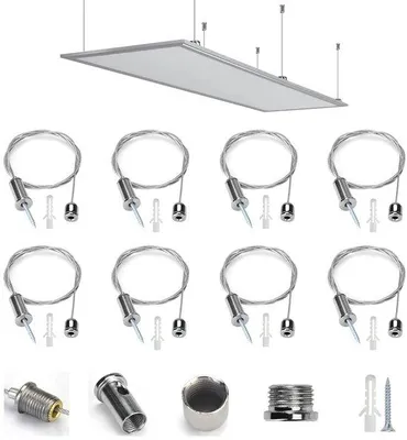 Immagine prodotto di Supporto regolabile per cavi da 1,5 mm e 1 m per pannelli LED