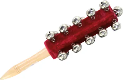 Produktbild von BestSaller 1080 Schellenstab / Schellenbaum mit 21 Glocken, Länge 25 cm, rot