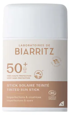 Obrázek produktu pro Opalovací krém v tyčince - SPF50+ tónovaný 9ml