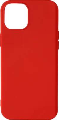 Produktbild von Avizar, Halbsteife Silikonhülle für Apple iPhone 13 Mini, Rot