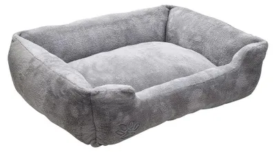 Zdjęcie produktu dla Legowisko dla zwierząt 90x70x28cm w kolorze szarym