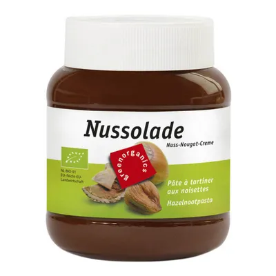 Zdjęcie produktu dla Orzechowy krem nugatowy Nussolade 400g