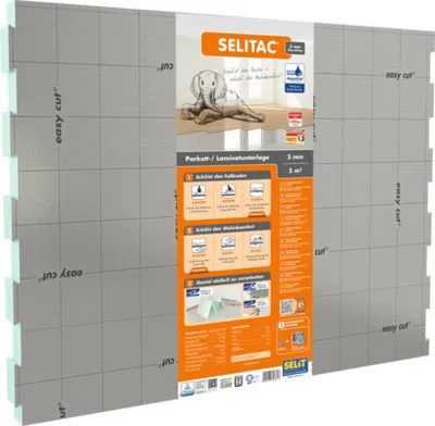Produktbild von Parkett- und Laminatunterlage SELITAC® 5 mm AquaStop 5 m²