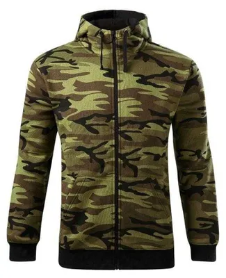 Produktbild von Malfini - Hoodie mit durchgehendem Reißverschluss für Herren PP9509 (M) (Grün)