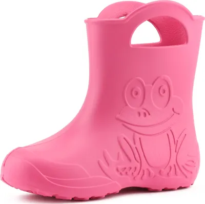 Produktbild von Ladeheid Eva Kinder Jungen Mädchen Gummistiefel Regenschuhe LA-CA-01 (Rosa, 26/27 EU)
