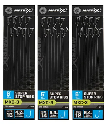 Zdjęcie produktu dla Matrix Návazec MXC-3 6” Super Stop Rigs 14 / 0.165mm