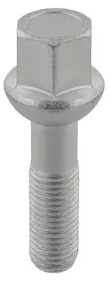 Produktbild von Radbolzen 409413 M12x1,5 61mm Länge SW17 Außensechskant 10.9 Kugelbund