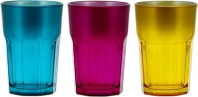 Immagine prodotto di Bicchieri da acqua colorata Médina 38 cl x 3
