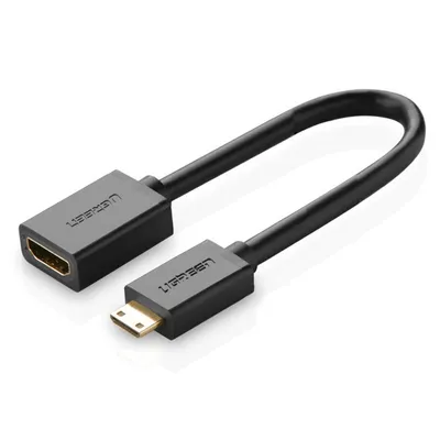 Zdjęcie produktu dla Adapter kabli MINI HDMI la HDMI, 4K@60Hz, Ugreen 20137