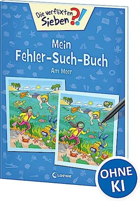 Obrázok produktu pre Die verflixten Sieben - Mein Fehler-Such-Buch - Am Meer