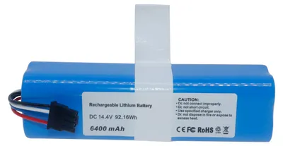 Ersatzakku 14,4 V 6400 mAh für Roboterstaubsauger, Li-Ion