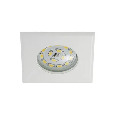 Produktbild von Briloner LED Einbauleuchte eckig Weiß starr IP44 5W Modul 400lm warmweiß 3000K 110°