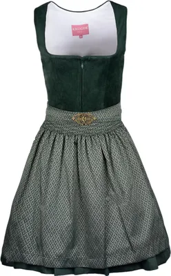 Produktbild von Dirndl Al 50cm Länge dunkelgrün 42