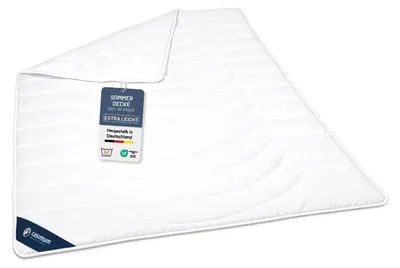 Produktbild von Faserbettdecke 135x200 cm, extra leichte Sommerdecke, CASIMUM