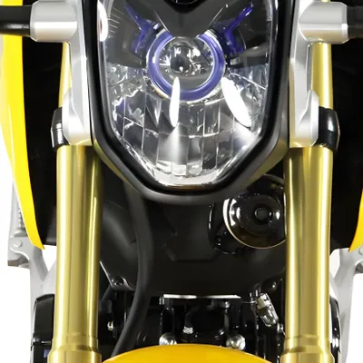 Image de Pare-brise MRA Racing NR gris fumé avec ABE pour Honda MSX 125