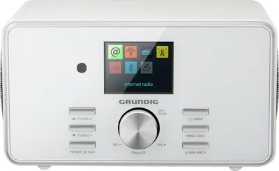 Produktbild von Grundig 2.0 Kompaktanlage Internet / DAB+ DTR 5000 X BT DAB+, Weiß