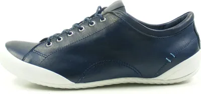 Produktbild von Andrea Conti Damen Sneaker Schnürer Halbschuh Leder dynamisches Design 0340559 , Größe:37 EU, Farbe:Blau