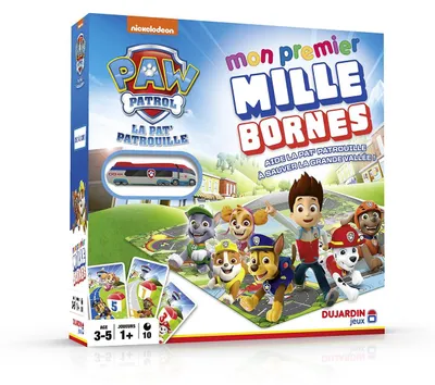 Image de Jeu de société Mille Bornes, pour jouer en famille, à partir de 3 ans