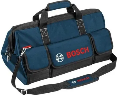Immagine prodotto di Borsa porta attrezzi Bosch, taglia L, 550 mm x 350 mm x 350 mm, versatile, 1600A003BK