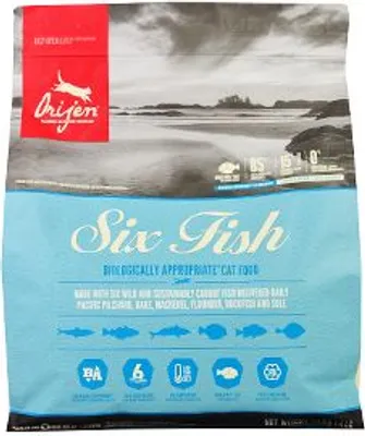 Image de Orijen Cat Six Fish 1,8kg