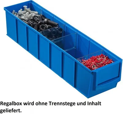 Produktbild von Industriebox 'ProfiPlus ShelfBox 400S, blau