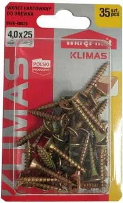 Immagine prodotto di Viti per legno temprate 4x25mm 35pz PZ2 oro