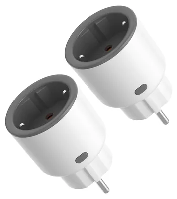 Produktbild von Smarte Steckdose - S60ZBTPF - 2er-Pack - Zigbee 3.0 - EU-Stecker - Energiemessung - Überlastschutz - 4000 W