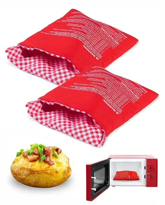 Productafbeelding van Magnetronzakken voor aardappelen - Herbruikbaar - Voor de keuken - 2 stuks