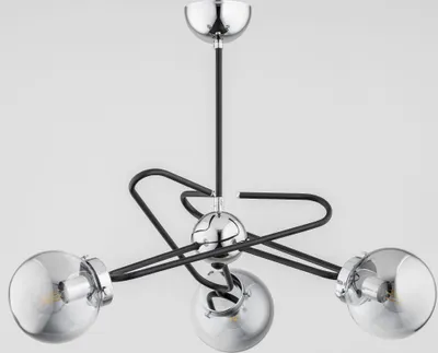 Image de SAGITO plafonnier noir argenté Alfa 27603