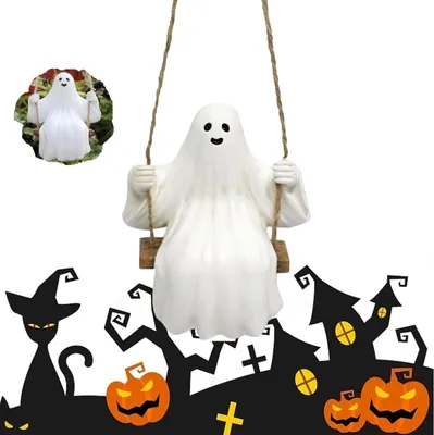 Obrázek produktu pro Halloween houpačka duch přívěsek dekorace místo rekvizity démon