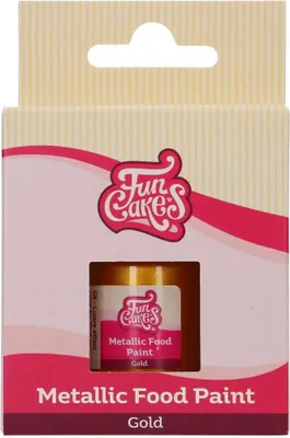 Produktbild von Lebensmittelfarbe Metallic GOLD 30ml