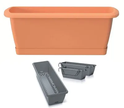 Obrázok produktu pre Box so zavlažovaním. rESPANA EASYCARE 39,7 cm - farba: terakota