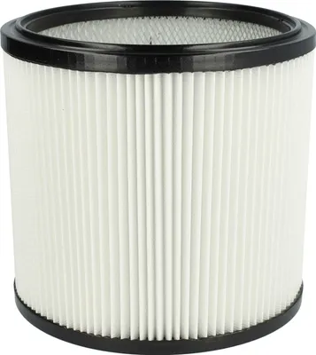 Produktbild von vhbw Faltenfilter kompatibel mit Starmix GS 3078 PZ, 2078 PZ Staubsauger - Patronenfilter Schwarz Weiß, 3200 cm²