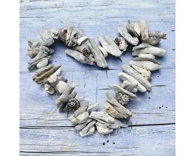 Produktbild von Glasbild Wooden Love I 50x50 cm