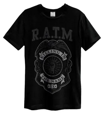 Produktbild von Rage Against the Machine - "Killing In The Name" T-Shirt für Herren/Damen Uni PH4993 (L) (Schwarz)