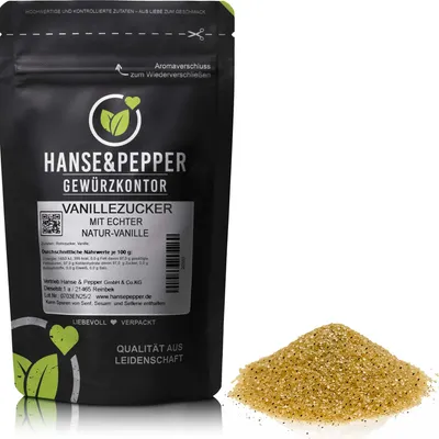 Produktbild von 500g Vanillezucker mit Natur-Vanille