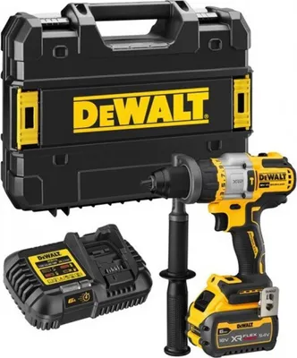 Produktbild von DEWALT Akku-Schlagschrauber DCD999T1-QW 18V inkl. 108 Wh 54V XR Akku + Ladegerät