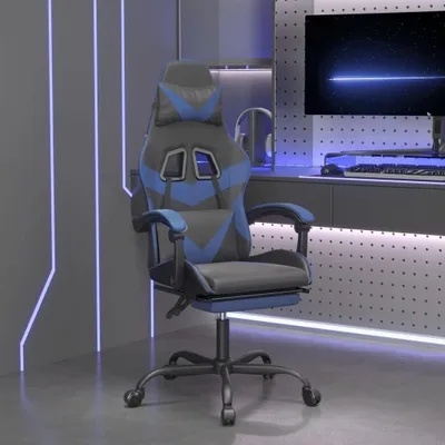 Productafbeelding van Gamingstoel - Gamestoel - Bureaustoel - Racestoel - Werkstoel - Verstelbare Rugleuning - Kunstleren Bekleding