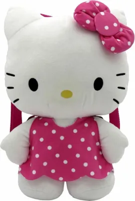 Immagine prodotto di Cyp Brands Hello Kitty Rosa Zaino di peluche 35 cm Bianco Bianco Taglia unica