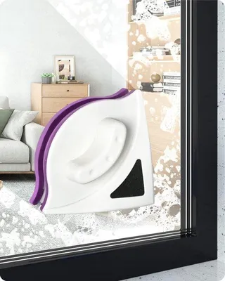 Immagine prodotto di Pulitore magnetico per finestre, doppio lato, 18-30 mm