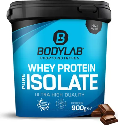 Produktbild von BODYLAB Whey Protein Isolat - 900g - Chocolate