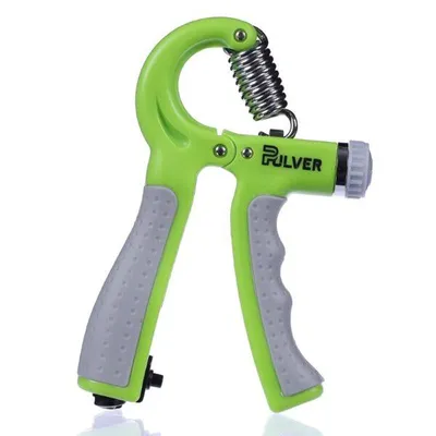 Produktbild von Pulver Handtrainer Unterarmtrainer 10–60 kg | Edelstahl Grifftrainer & Fingerhantel | Verstellbarer Griffkraft Trainer für Fitness & Rehabilitation