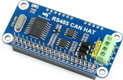 Produktbild von WaveShare RS485 CAN HAT for Raspberry Pi 40PIN GPIO SPI-Schnittstelle
