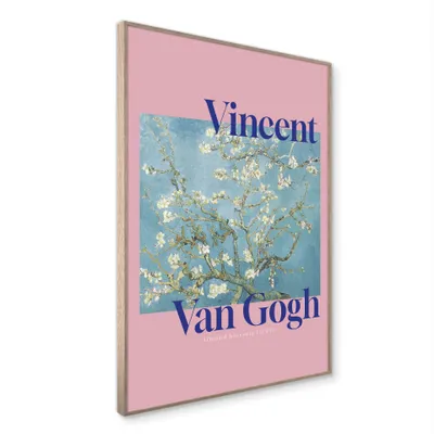 Zdjęcie produktu dla STYLER Obraz w ramie 50x70 cm dekoracja ścienna do salonu sypialni biura nowoczesny botaniczny motyw kwitnące kwiaty ARTBOX BLOSSOM