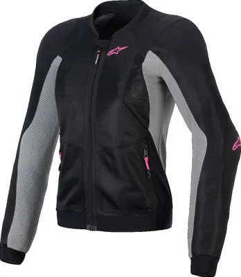 Immagine prodotto di Giacca protettiva Alpinestars Stella Troop-Air Pro da donna, nero/grigio/rosa, XS