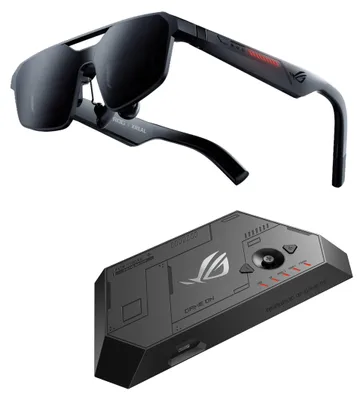 Produktbild von ASUS ROG XREAL R1-B, 1,4 cm (0.55"), 1920 x 1080 Pixel, Micro OLED, 700 cd/m², 57°, 240 Hz