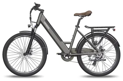 Productafbeelding van Elektrische fiets - F26 Pro - Voor volwassenen - Wielen van 66 cm - 36 V - Afneembare accu van 14,5 Ah - Grijs