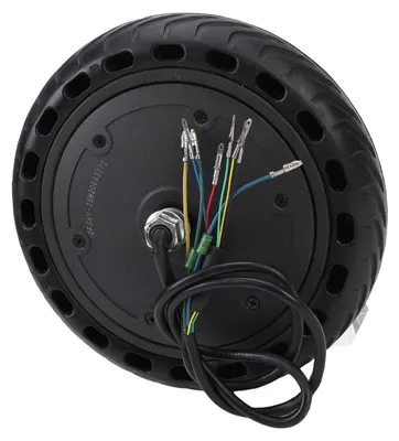 Produktbild von 250-W-Nabenmotor als Ersatz für den M365 PRO Scooter – wasserdichter Nabenmotor mit beidseitigem Gewinde und Radnabe sowie Gummi-Wabenreifen
