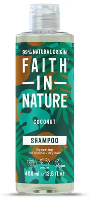Produktbild von Faith In Nature, Kokosnuss, Haarshampoo, feuchtigkeitsspendend und feuchtigkeitsspendend, 400 ml